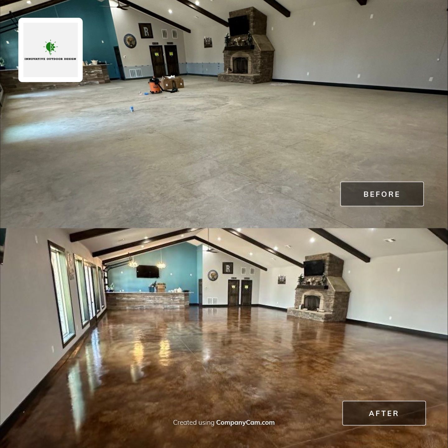 Concrete Staining Project 2